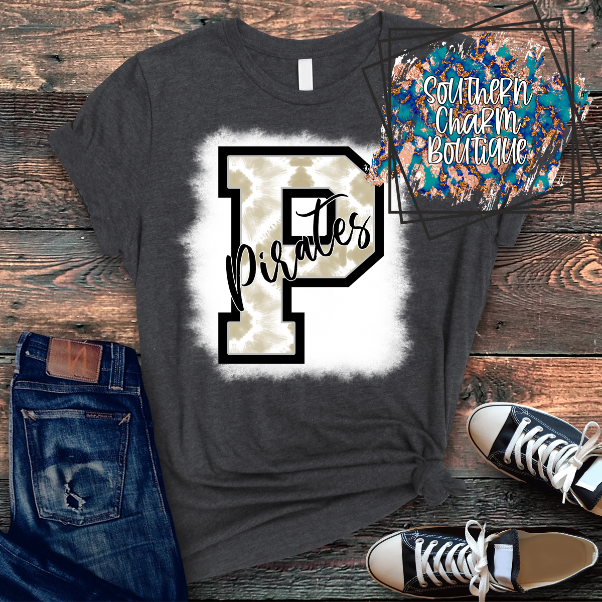 P-Pirates Adult Tee