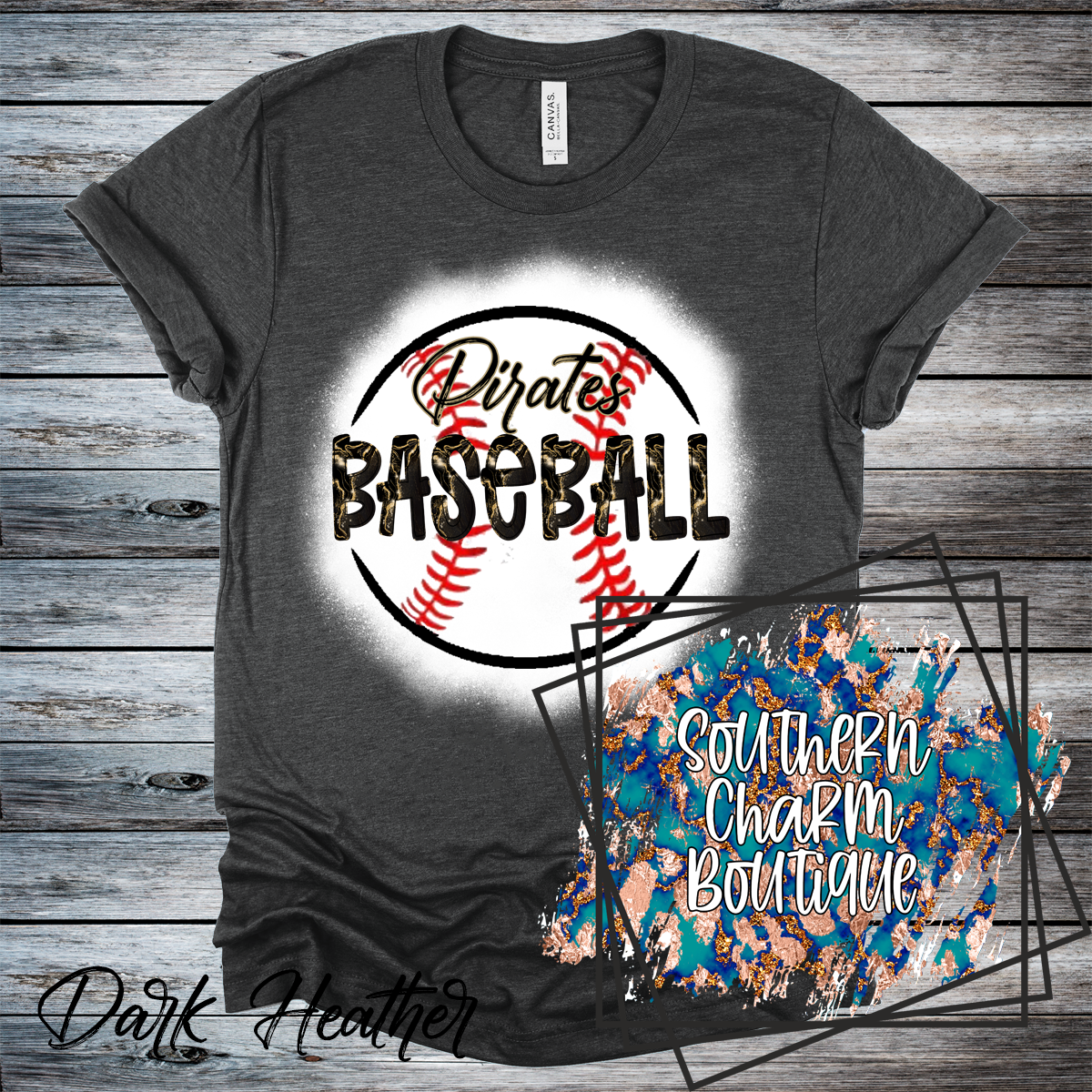 Pirates Baseball Adult Tee