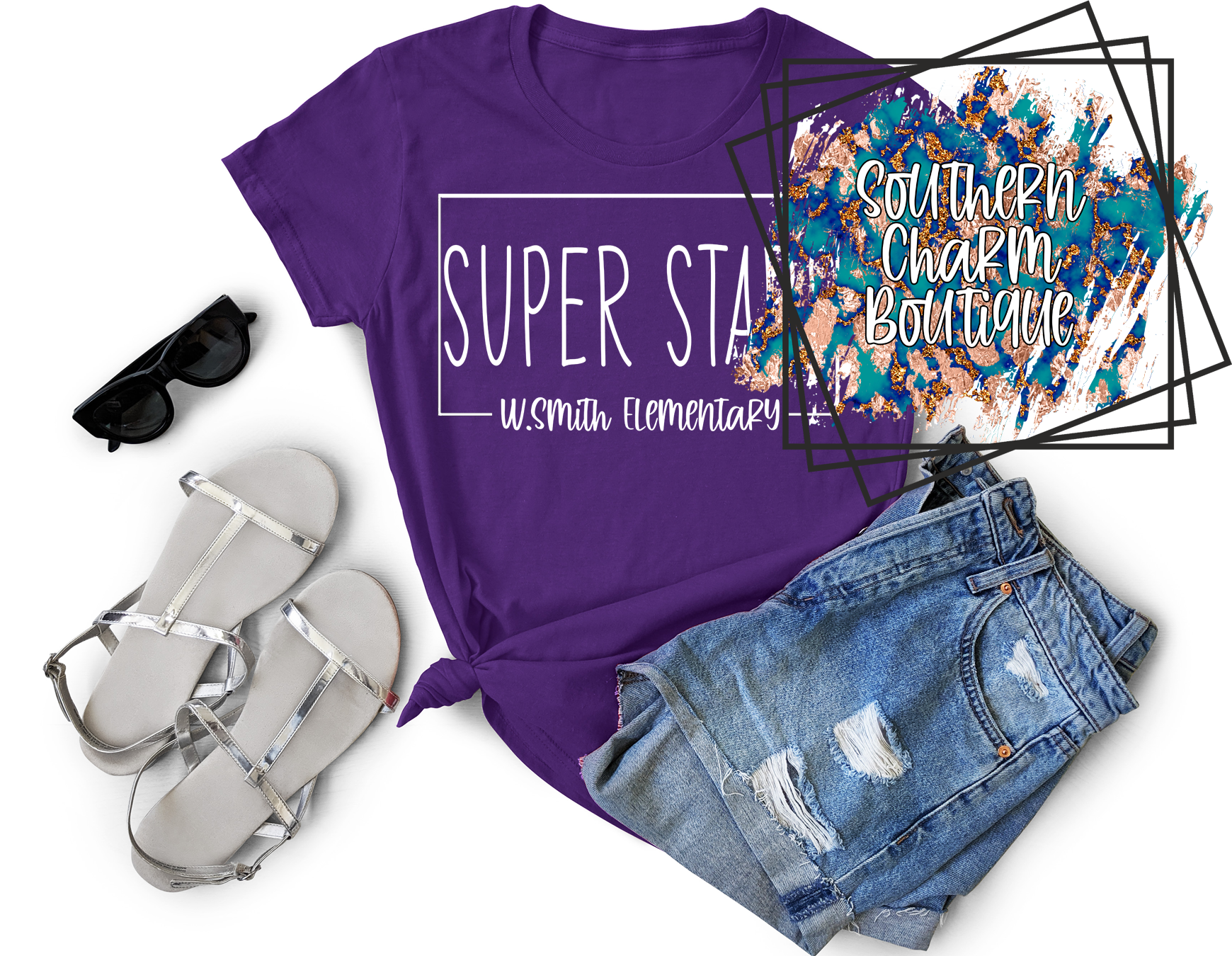 W. Smith Super Stars Adult Tee