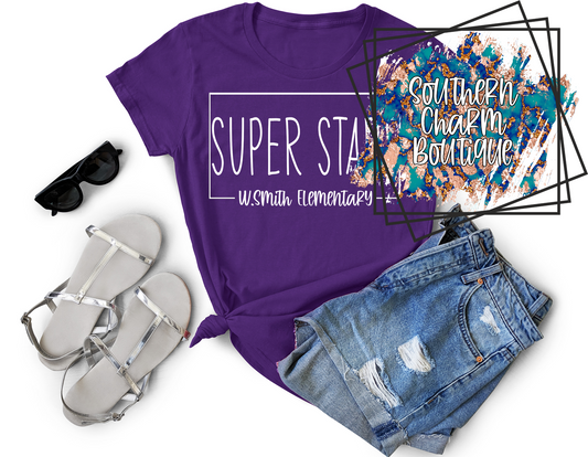 W. Smith Super Stars Adult Tee