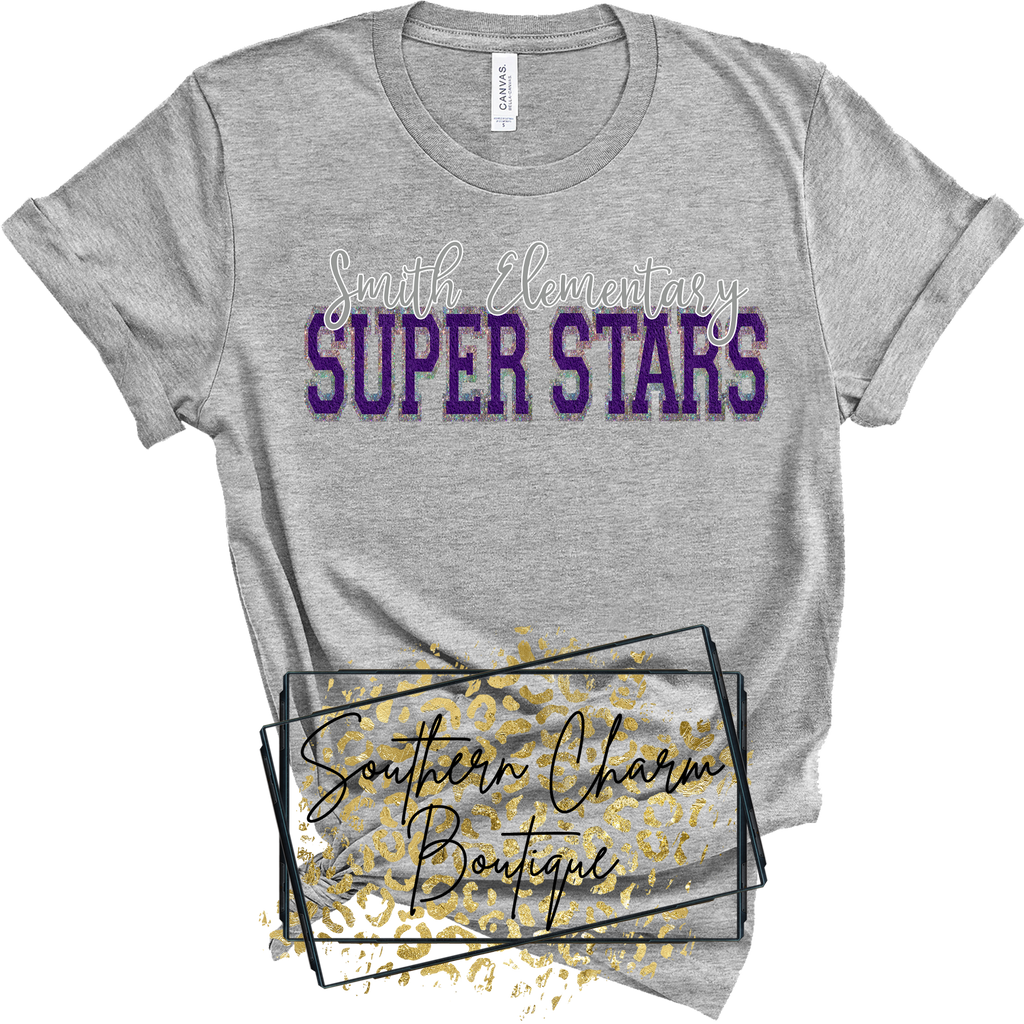 Youth School Varsity Themed Tees