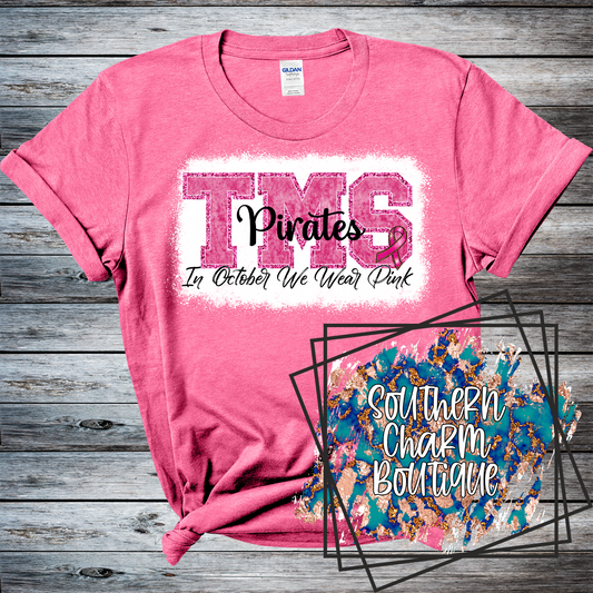 TMS Breast Cancer Adult Tee